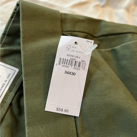 Gap green straight jeans - Picture 6 of 15